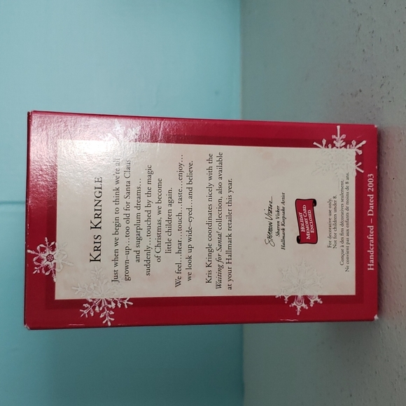 Vintage Hallmark 2003 Kris Kringle Ornament - Picture 3 of 10
